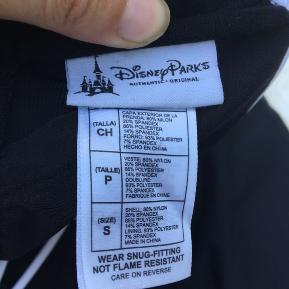 NWOT Disney Perks Black/White 1-piece Swimsuit - Picture 6 of 8